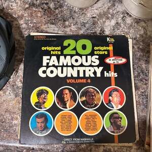 20 Famous Country Hits Volume 4 Vinyl Record LP